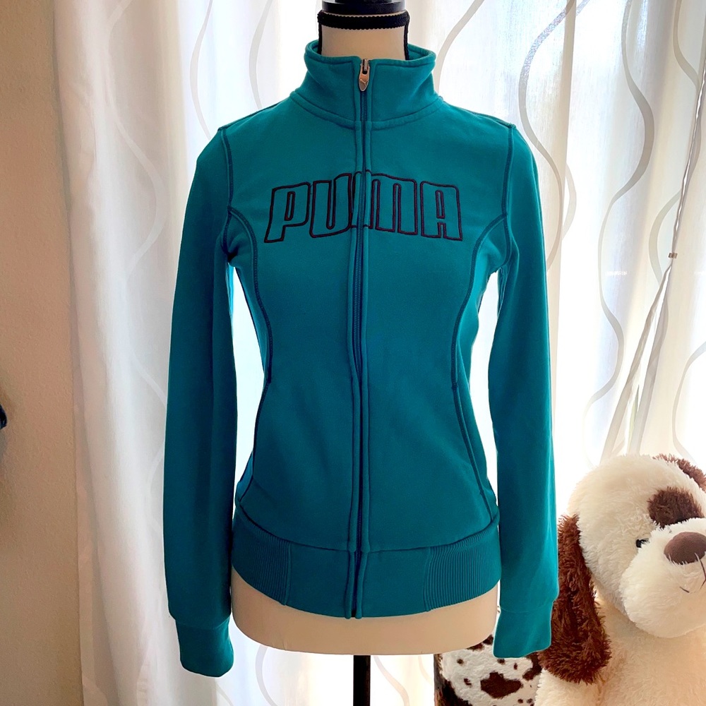 Puma Zip Fleece Top size XS